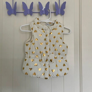 NWOT | Healthtex baby baby girl’s patterned puffer vest‎ — 6-9 months